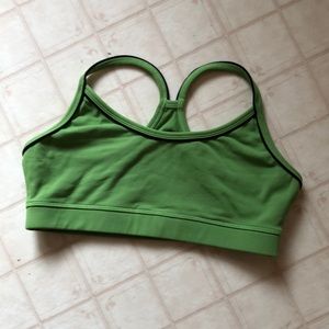 Lululemon green yoga bra